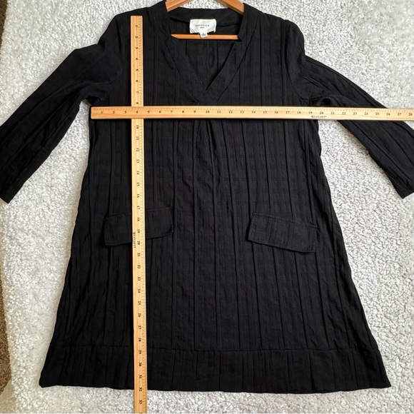 Tuckernuck Pomander Place Tunic Top Mini Dress in Black. Style Y21684T. Large - Picture 9 of 9